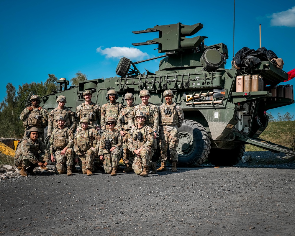 Alpha Battery, 5-4 ADA, Shoot on the Move Training with SGT STOUT