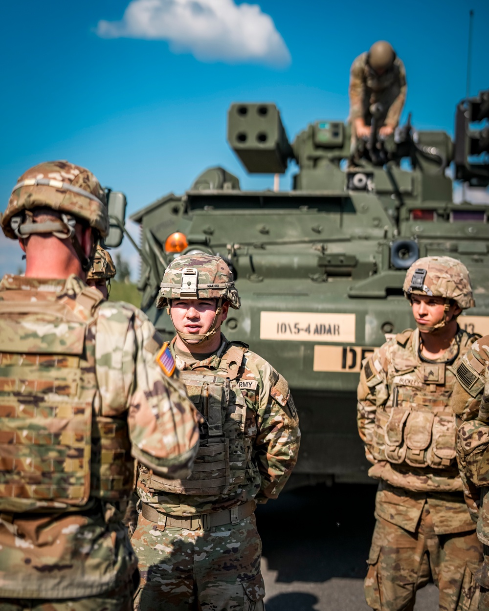 Alpha Battery, 5-4 ADA, Shoot on the Move Training with SGT STOUT