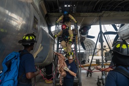 Robins fire department, WR-ALC join for confined space rescue training