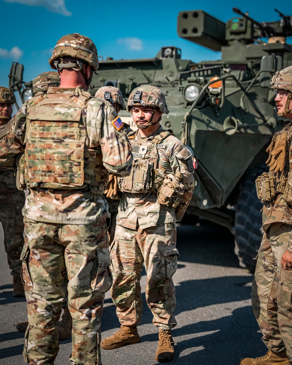 Alpha Battery, 5-4 ADA, Shoot on the Move Training with SGT STOUT