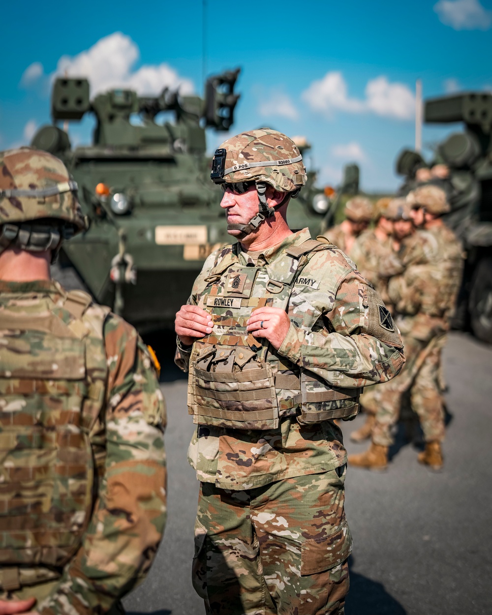 Alpha Battery, 5-4 ADA, Shoot on the Move Training with SGT STOUT