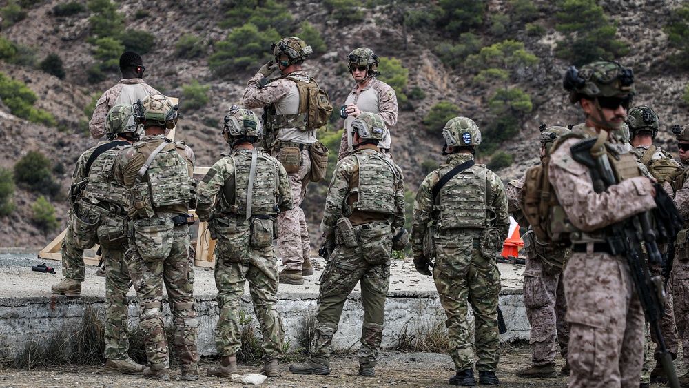 24th MEU (SOC) and Cypriot National Guard Bilateral Range in Limassol, Cyprus