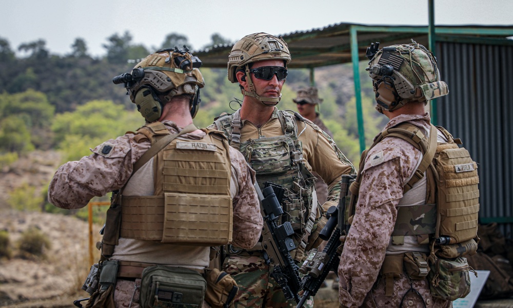 24th MEU (SOC) and Cypriot National Guard Bilateral Range in Limassol, Cyprus