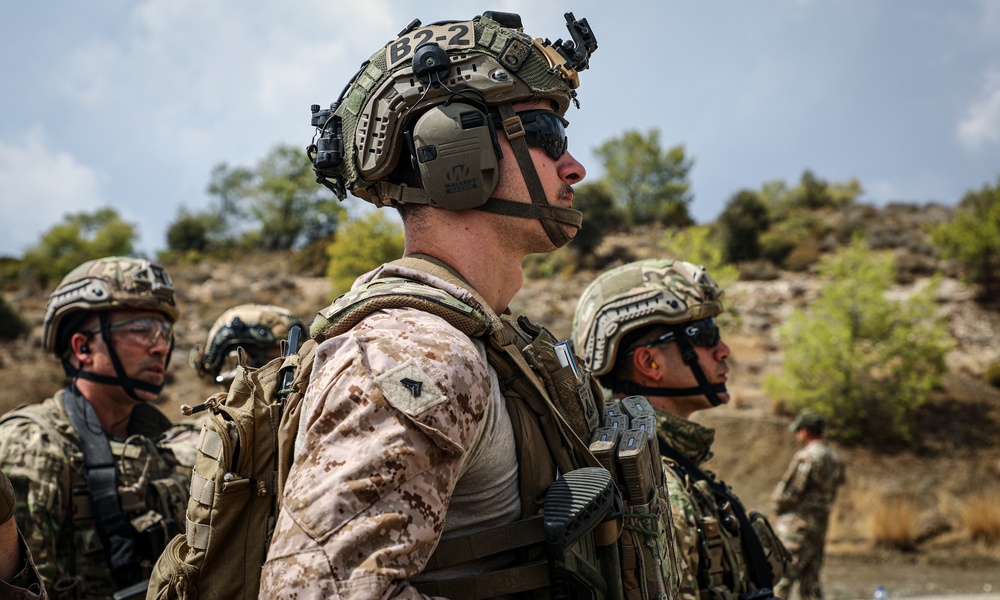 24th MEU (SOC) and Cypriot National Guard Bilateral Range in Limassol, Cyprus