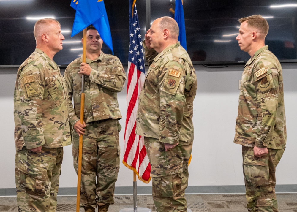 104th Fighter Wing Maintenance Operations Flight holds change of command