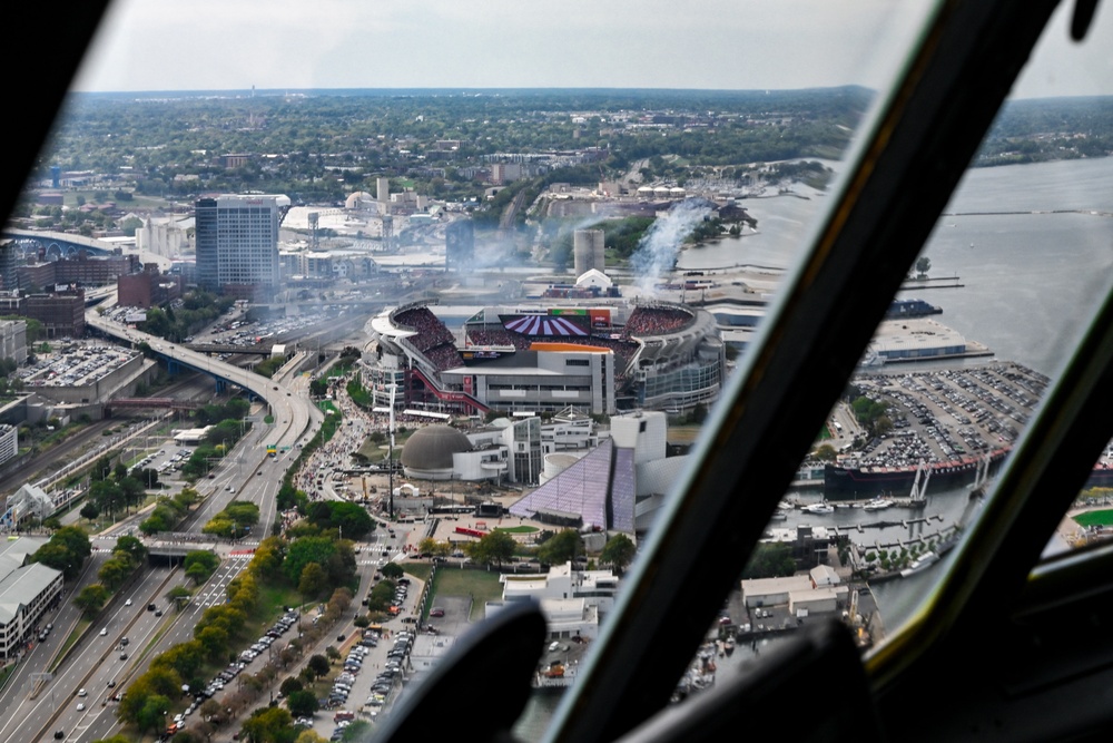 CLE Browns Flyover