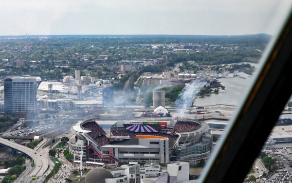 CLE Browns Flyover