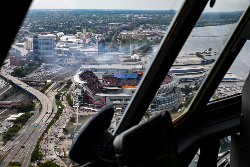 CLE Browns Flyover