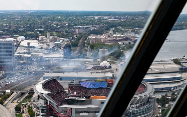 CLE Browns Flyover