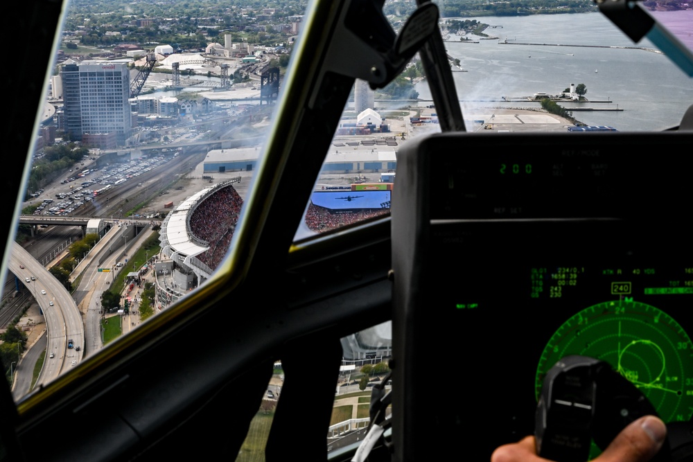 CLE Browns Flyover