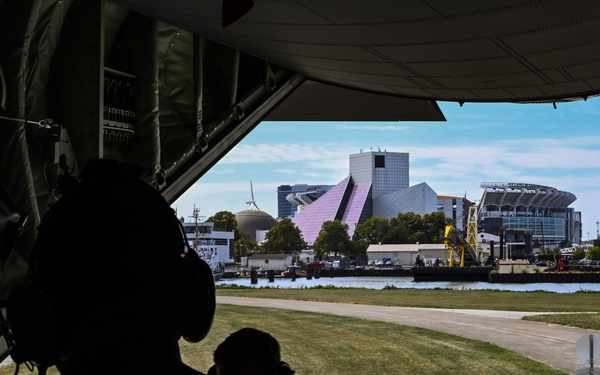 CLE Browns Flyover