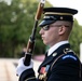 Sentinel U.S. Army Spc. Adam Platt Last Walk at the Tomb of the Unknown Soldier