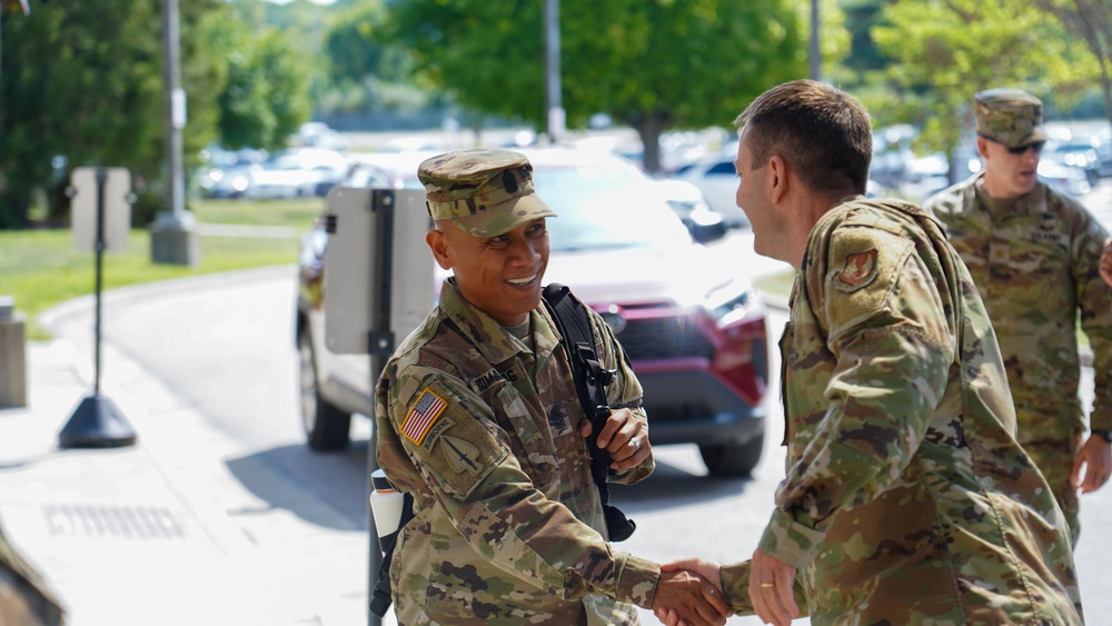 CSM Bumanglag Wright-Patterson visit