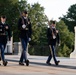 Sentinel U.S. Army Spc. Adam Platt Last Walk at the Tomb of the Unknown Soldier