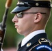 Sentinel U.S. Army Spc. Adam Platt Last Walk at the Tomb of the Unknown Soldier