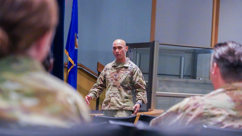 CSM Bumanglag Wright-Patterson visit