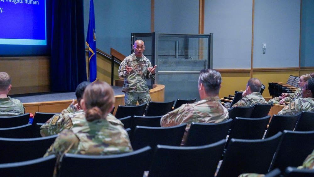 CSM Bumanglag Wright-Patterson visit