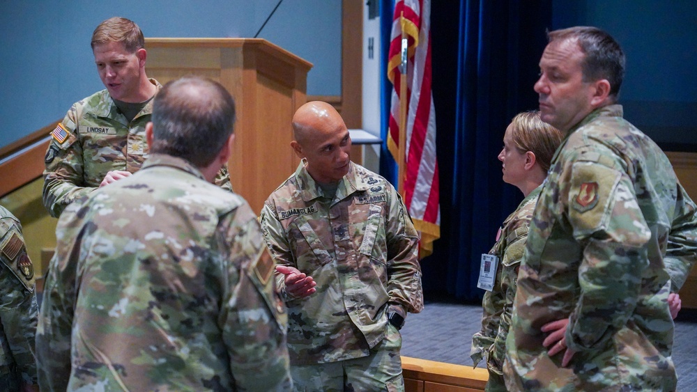 CSM Bumanglag Wright-Patterson visit