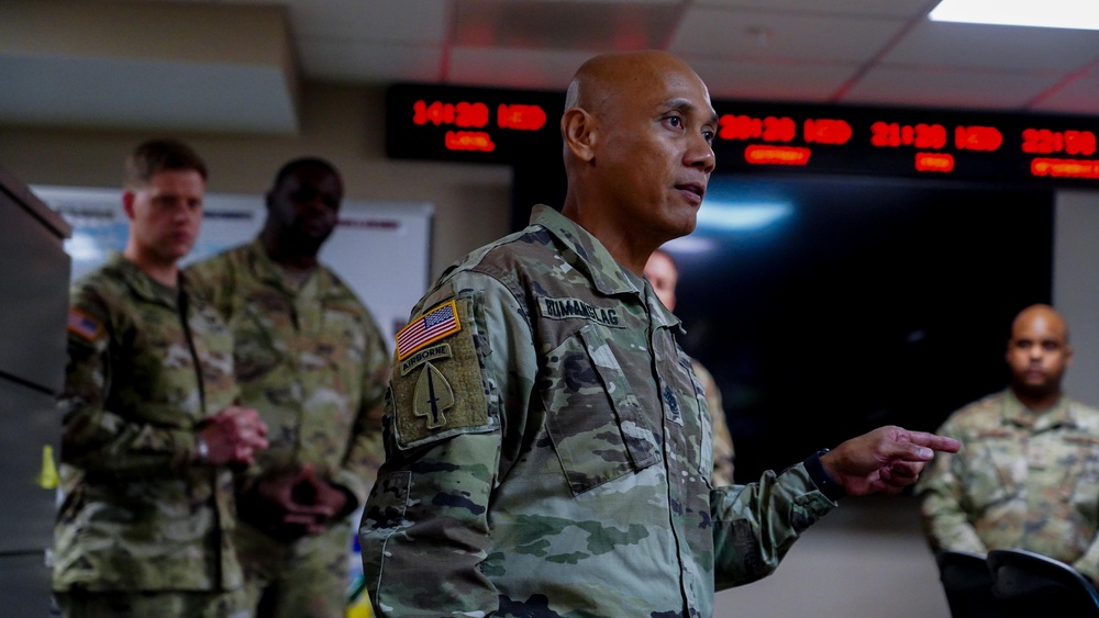 CSM Bumanglag Wright-Patterson visit