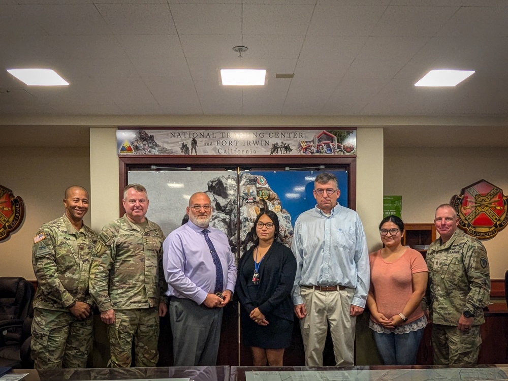 Army senior sustainer sees modernization in action at NTC, Fort Irwin