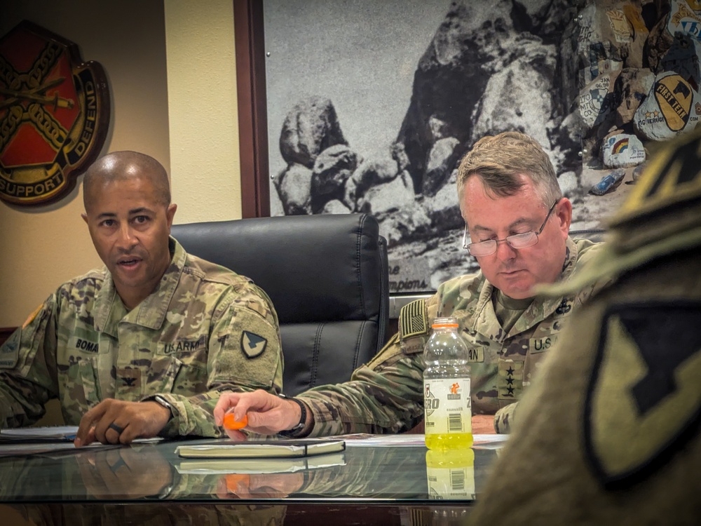 Army senior sustainer sees modernization in action at NTC, Fort Irwin