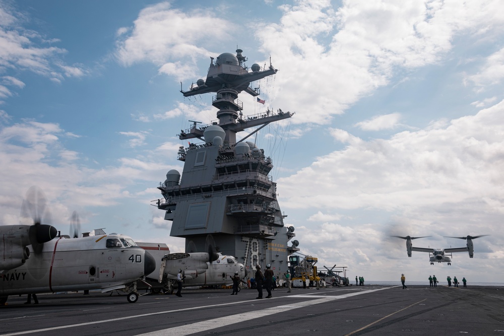 USS Gerald R. Ford (CVN 78) Flight Operations