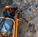 Chipping away old concrete to preserve Montgomery Dam piers for the future