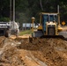 Chipping away old concrete to preserve Montgomery Dam piers for the future