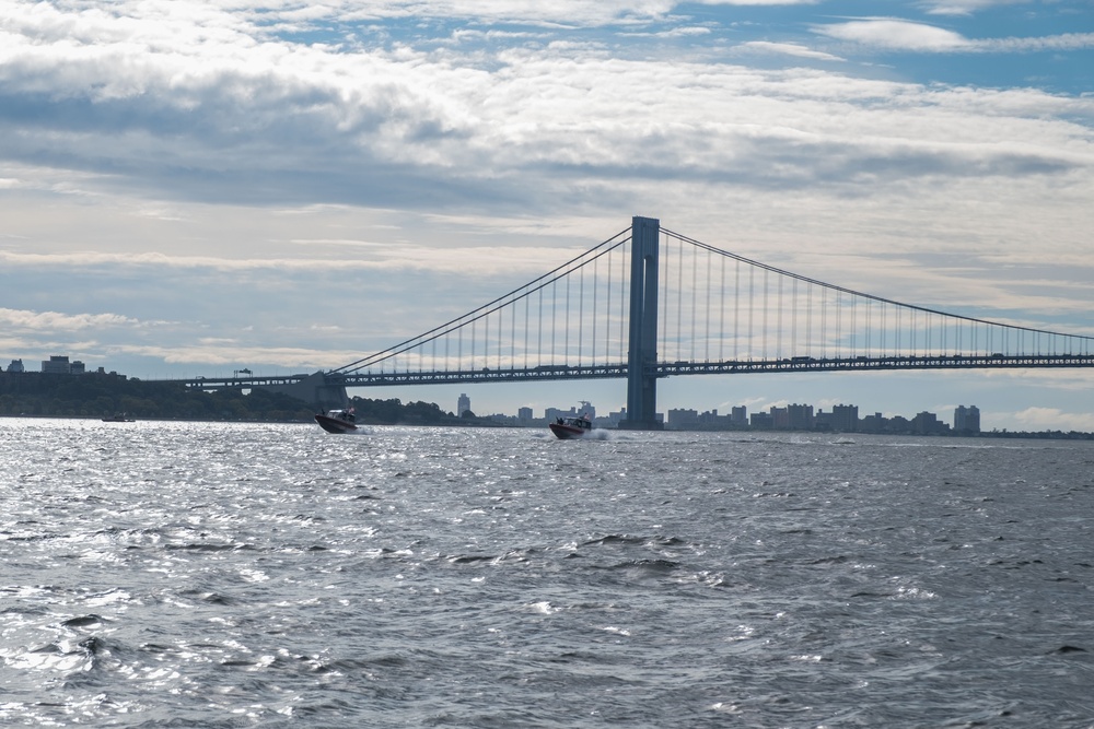 Coast Guard MSST Units Conduct First Annual Roundup for Tactical Training in New York Harbor