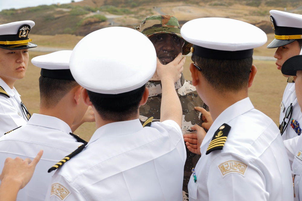 Strengthening Alliances: ROK service members and cadets visit MCBH