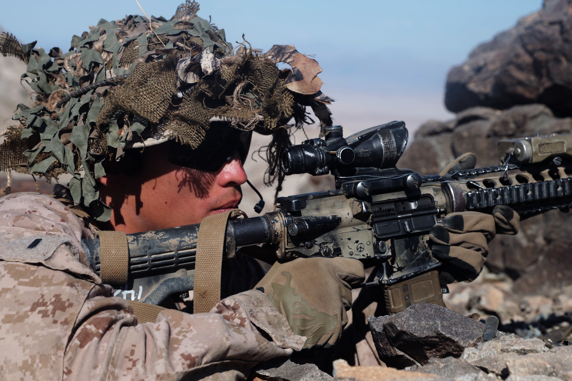 US ARMY 73's REBMAR,inc DUFFUL TYPE Ⅱ DVIDS - Images - 2nd Battalion, 7th Marine Regiment supports