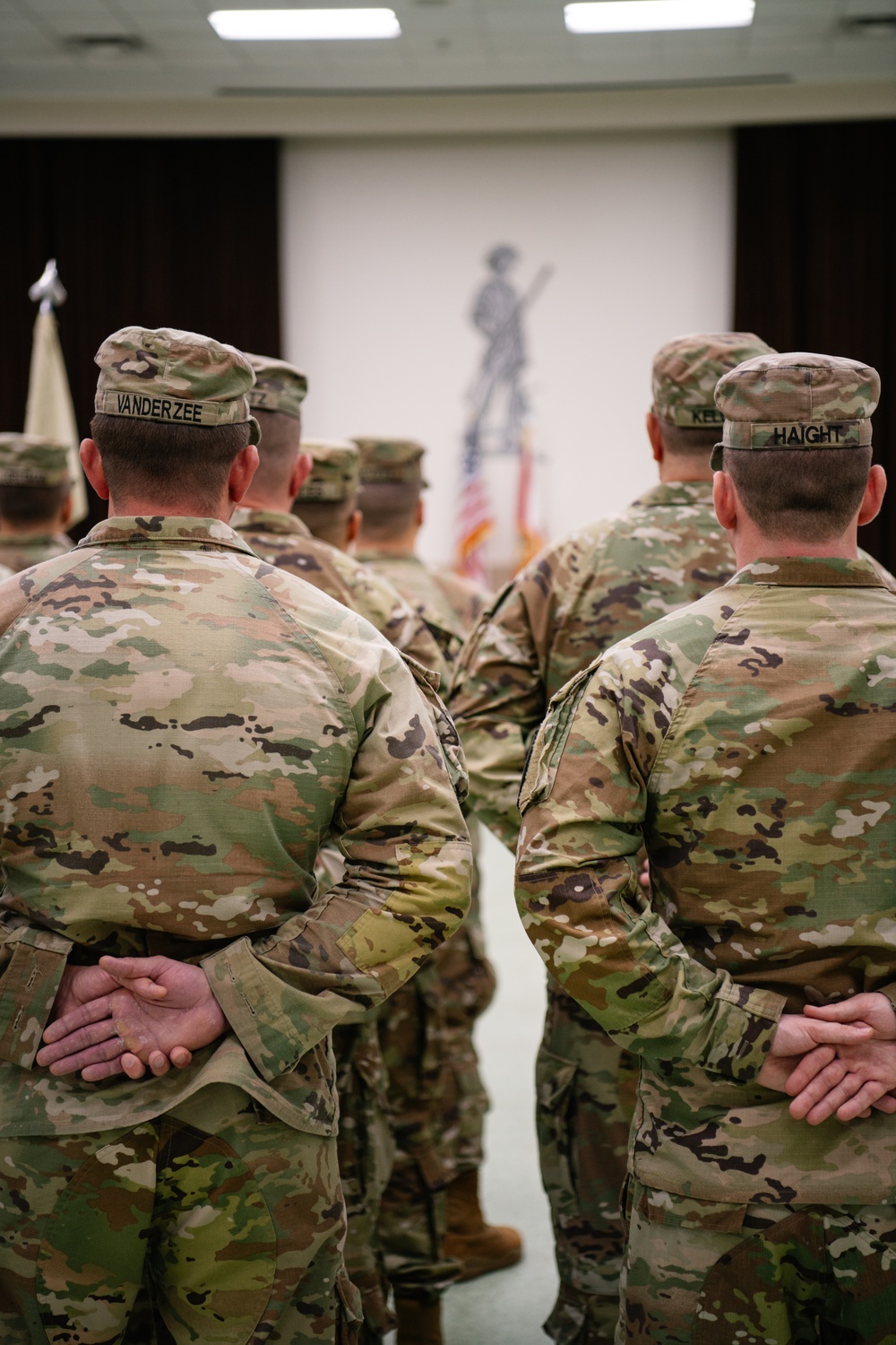 153rd Financial Management Support Battalion Holds Deployment Ceremony