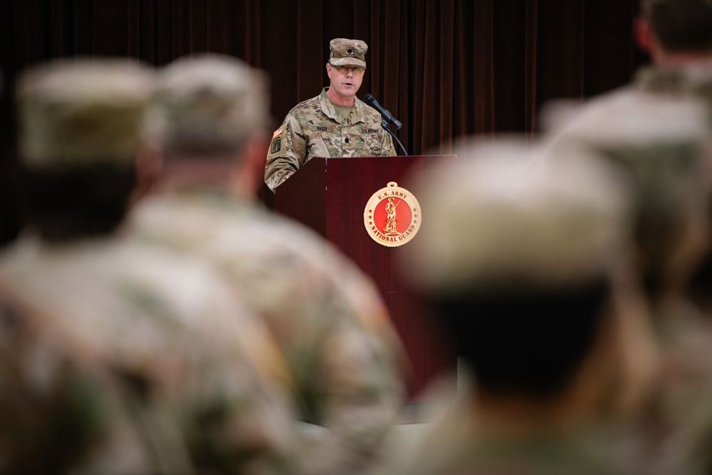 153rd Financial Management Support Battalion Holds Deployment Ceremony