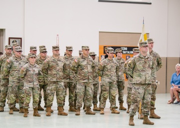153rd Financial Management Support Battalion Holds Deployment Ceremony