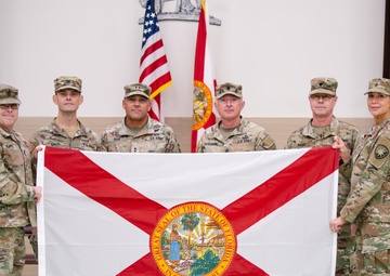 153rd Financial Management Support Battalion Holds Deployment Ceremony