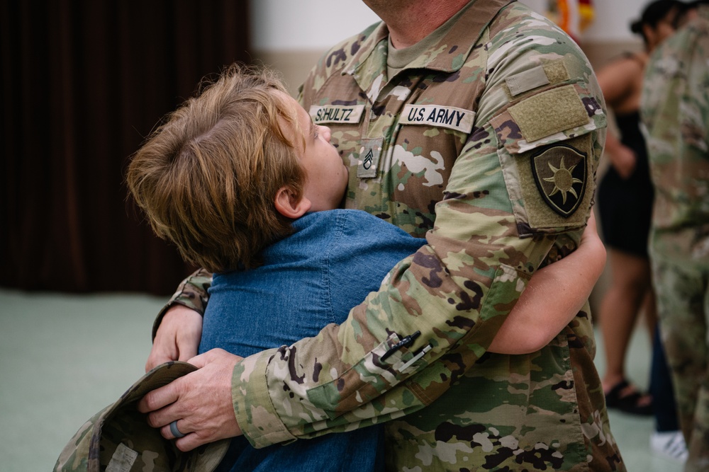 153rd Financial Management Support Battalion Holds Deployment Ceremony