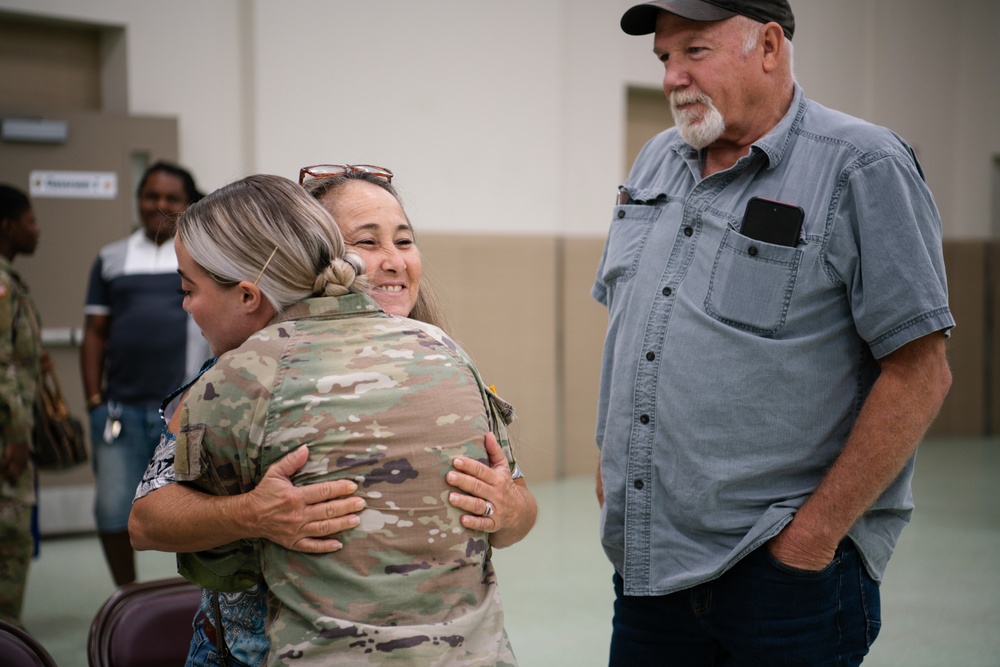 153rd Financial Management Support Battalion Holds Deployment Ceremony