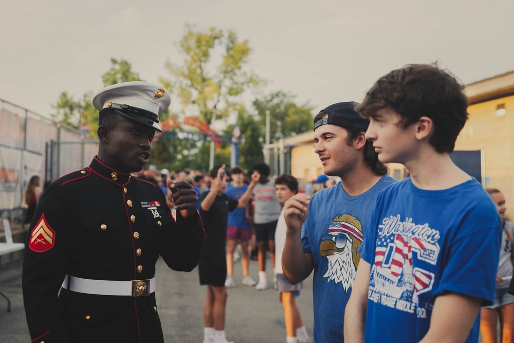 Marines at Olentangy High School