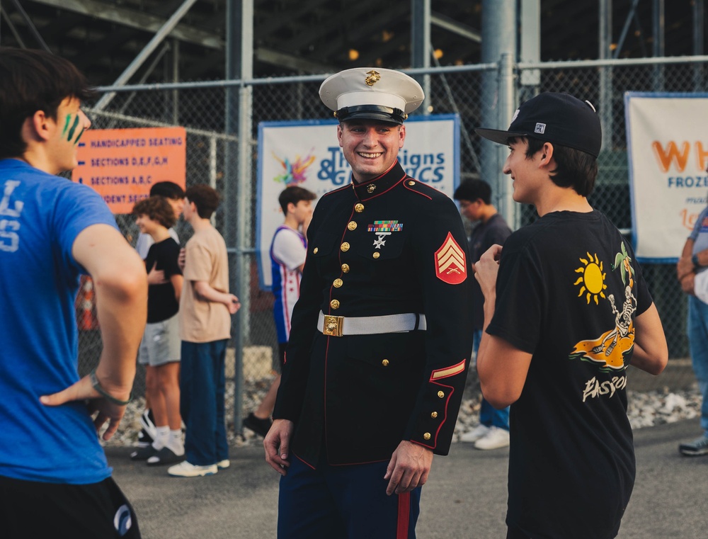 Marines at Olentangy High School