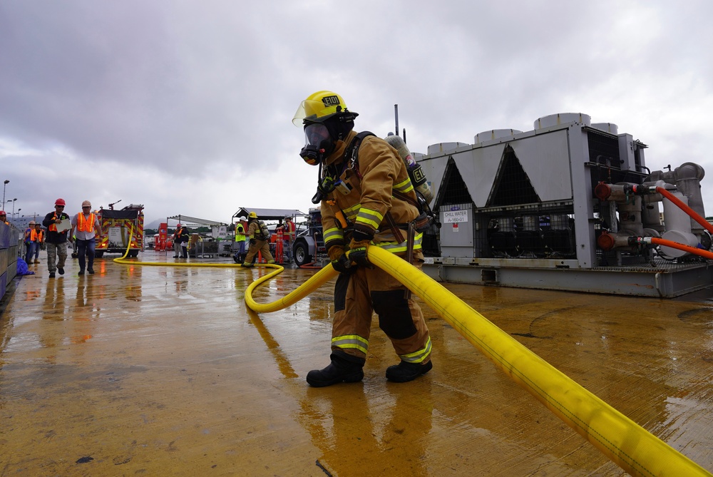 Pearl Harbor Naval Shipyard Hosts On Site Incident Command Post Exercise