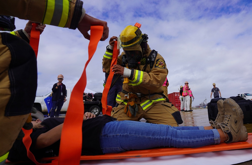 Pearl Harbor Naval Shipyard Hosts On Site Incident Command Post Exercise