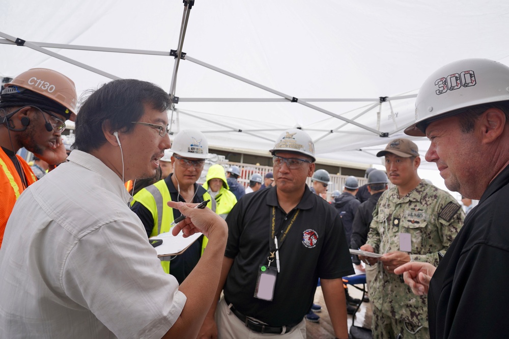 Pearl Harbor Naval Shipyard Hosts On Site Incident Command Post Exercise