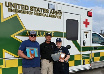 Fort Cavazos EMS honors Paramedic and EMT of the Year