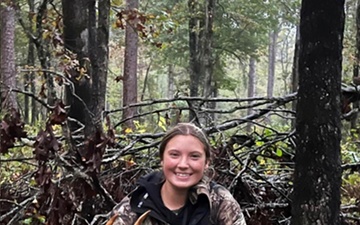 Local teen breaks white-tailed deer state record at Red River