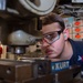 USS Ronald Reagan (CVN 76) Sailors fabricate machine parts