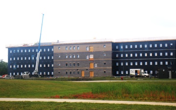 Photo Story: September 2024 construction operations for Fort McCoy South Barracks Project, Part 1