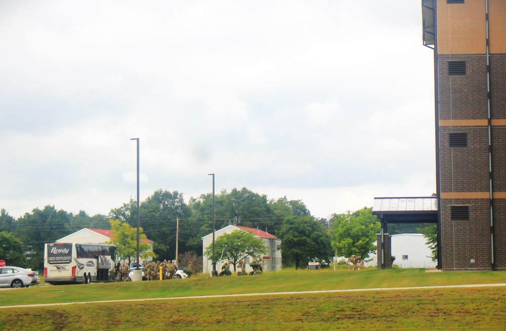 September 2024 training operations at Fort McCoy