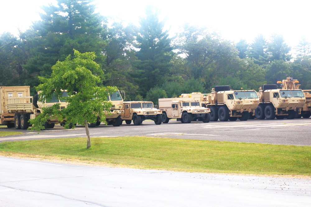 September 2024 training operations at Fort McCoy