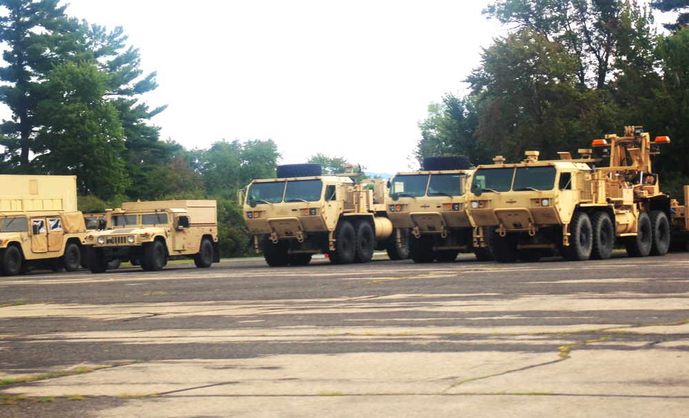 September 2024 training operations at Fort McCoy