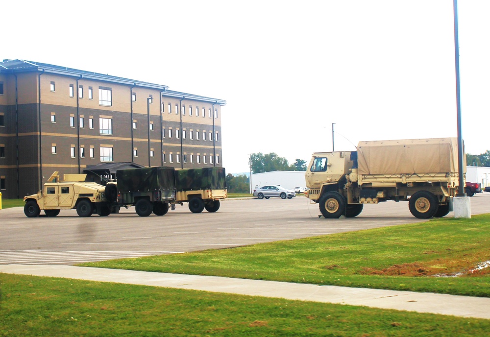 September 2024 training operations at Fort McCoy